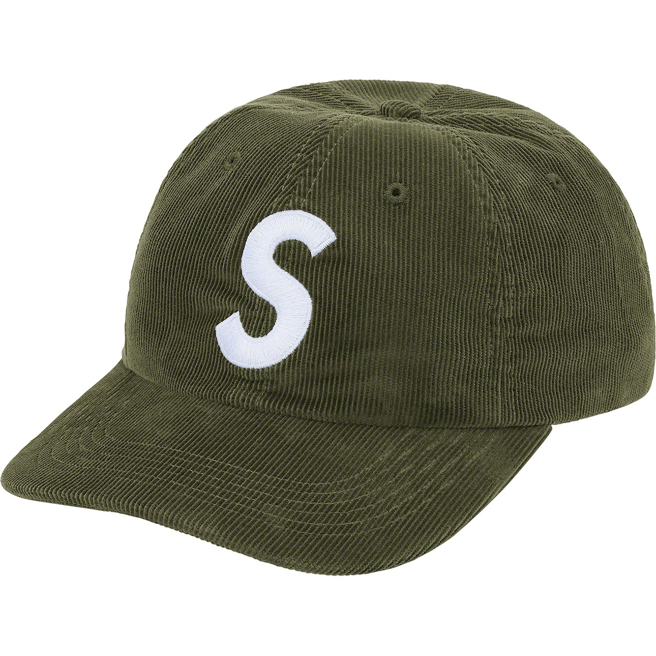 Fine Wale Corduroy S Logo 6-Panel view 2